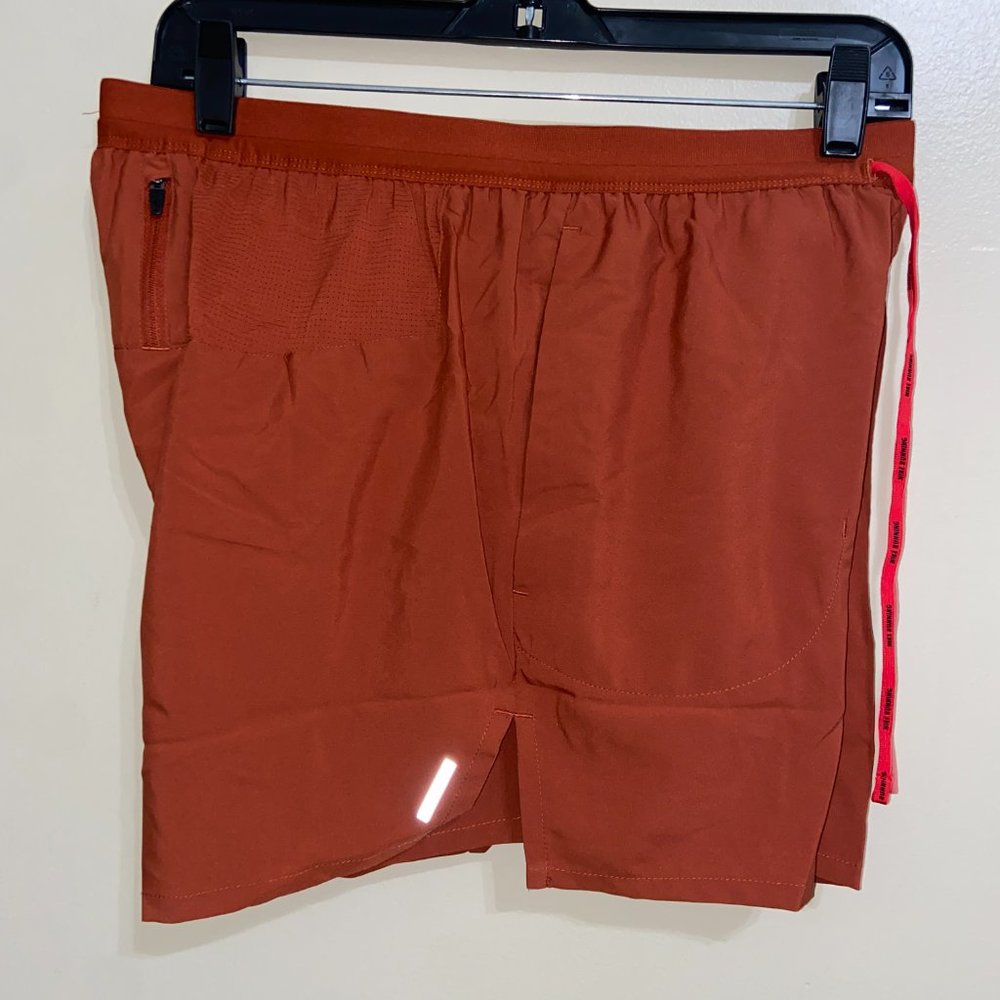 Nike Flex Stride 5'' Rugged Orange Mens Running Shorts CJ5453-832 Size M NEW - Picture 7 of 14